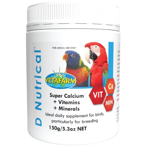 Vetafarm D'Nutrical Powder Vitamin & Mineral Supplement 150g