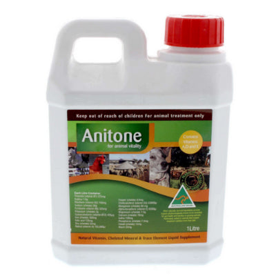 Anitone Wellness & Vitality Liquid Supplement - 1L