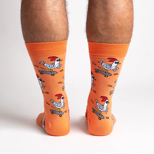 Sock it to Me - Rad Chicken Mens Crew Socks